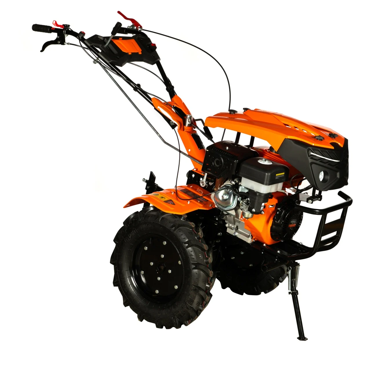 Motocultor Detoolz 15CP 420CC, benzina, 4T, 3 viteze, pornire manuala, preze si roti [9]