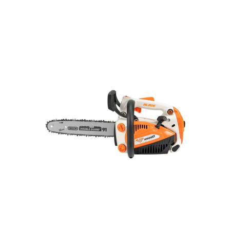 BRICOLAJ - Motoferăstrău RURIS RM280 pe benzină, 1.5 CP, șină 300 mm, lanț 3/8" 1.3 PM, carburator Walbro, frână lanț, rezervor 210 ml, rezervor ulei 200 ml