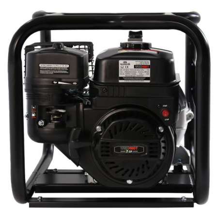 Motopompa 3" pentru apa murdara Wasserkonig WSKM80T, maxim 55 m³/ora , inaltime refulare max 30 m, motor euro V, benzina, putere 7 CP [7]