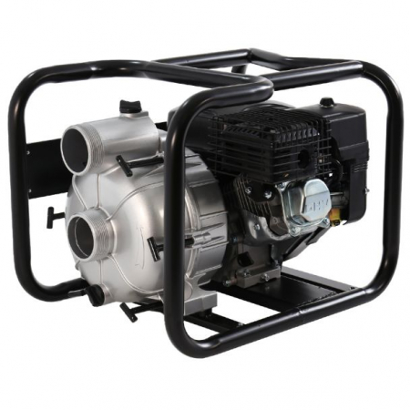 Motopompa 3" pentru apa murdara Wasserkonig WSKM80T, maxim 55 m³/ora , inaltime refulare max 30 m, motor euro V, benzina, putere 7 CP [4]