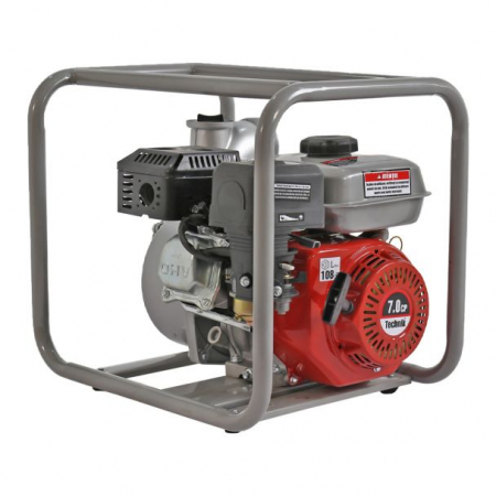 Motopompa 3" Technik MPT25-75, motor euro V, benzina, putere 7.0 CP, debit 60000 l/h, inaltime refulare 28 m [4]