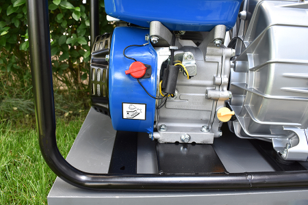 Motopompa apa reziduala Gmax pe benzina, 3 Toli, motor 7 CP, 4 timpi OHV, debit 55 m3/h, aspiratie max. 8 m, Euro 5 [8]