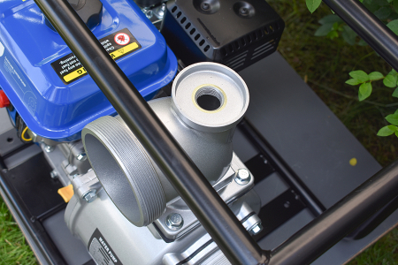 Motopompă pe benzină Gmax TG40CX, 4 toli, putere 7 Cp, debit 80 m³/h, Hmax 26 m, motor 4 timpi OHV [9]