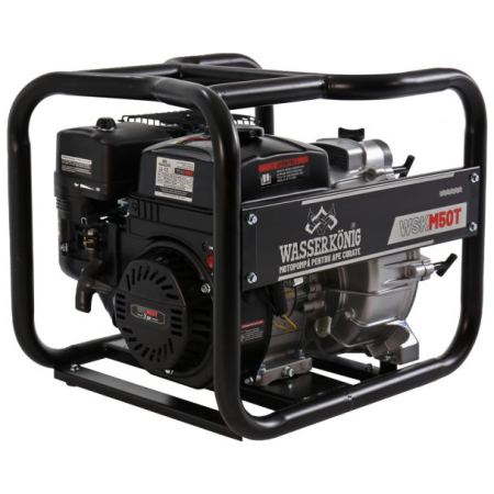 Motopompa pentru apa murdara Wasserkonig WSKM50T, 2 Toli, maxim 30 m³/ora, inaltime refulare max 30 m, motor euro V, benzina, putere 7 CP [3]