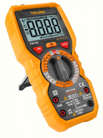 BRICOLAJ - Multimetru digital, 6000 masuratori - Tolsen