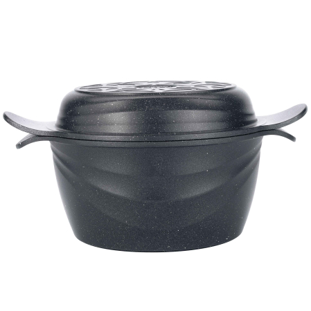 Marelvi - Neoklein Oala 18cm, capac special ce poate fi folisit ca tigaie, culoare Black