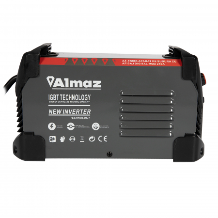 Pachet Aparat de sudura Invertor AlmazProfi 250A AZ-ES003, Clesti de sudura + Masca de sudura automata cu cristale lichide [22]