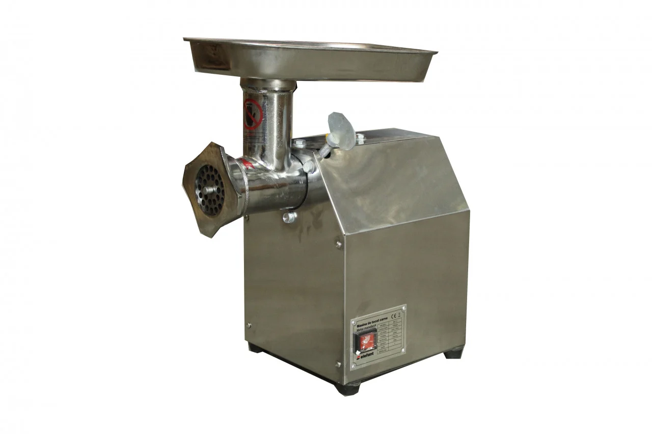 Pachet - Aparat vertical de umplut carnati, 5 kg, metal/inox, 6 palnii, Elefant KY2010 + Masina electrica de tocat carne, reductor, 850W, 150 Kg/H, ELEFANT MK-12 [8]