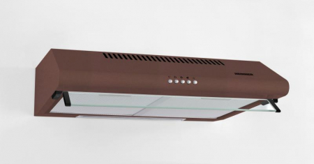 Pachet - Aragaz Heinner HFSC-V50LITBRW, 4 arzatoare, Gaz + GPL, Aprindere electrica, Timer, 50 cm, Maro + Hota traditionala Heinner CH-400-BRW [2]