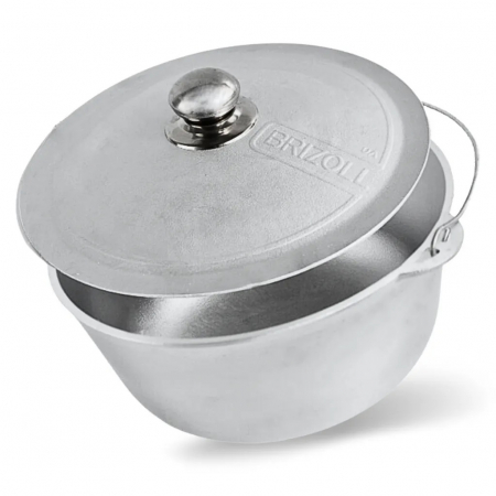 Pachet, Arzator/Pirostrie Elefant GB-22, 1 Inel Gaz Propan-Butan, GPL, Putere 6.5kW + Butelie GPL 26L + Ceaun tuci aluminiu alimentar, capacitate 15 litri BRIZOLL [1]