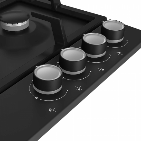 Pachet BI Beko, cuptor electric, Clasa A+, 3D Cooking, autocuratare catalitica, grill, soft door close, plita pe gaz, aprindere integrata, arzatoare cu eficienta ridicata, wok, negru [4]