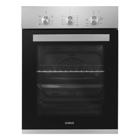 Pachet Bucătărie Samus: Cuptor Incorporabil SC456GTXV 43L, 6 Funcții, Grill, Timer + Plita Incorporabila PSG-43SX1, 3 Arzătoare Gaz, Inox [3]