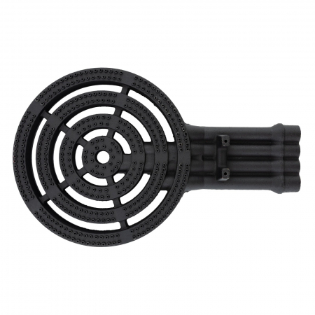 Pachet - Ceaun tuci aluminiu alimentar cu capac, capacitate 24 litri + Arzator/Pirostrie cu 4 inele, R04, gaz, propan-butan + Butelie GPL 26L [2]