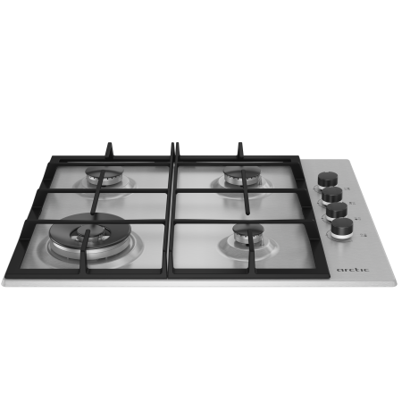 Pachet Cuptor incorporabil Arctic ARSE11130XD, 71 L, Electric, 6 functii, AquaDropClean, Grill, Timer, Clasa A + Plita incorporabila, Gaz, 4 Arzatoare, Aprindere electrica, Wok, 60 cm, Inox [7]
