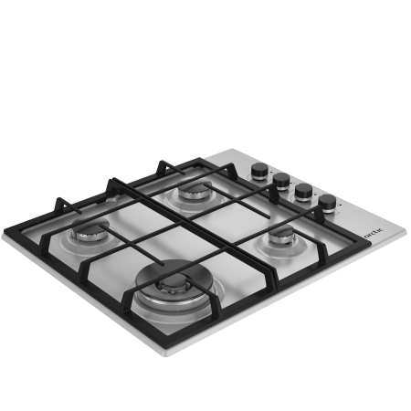 Pachet Cuptor incorporabil Arctic ARSE11130XD, 71 L, Electric, 6 functii, AquaDropClean, Grill, Timer, Clasa A + Plita incorporabila, Gaz, 4 Arzatoare, Aprindere electrica, Wok, 60 cm, Inox [8]