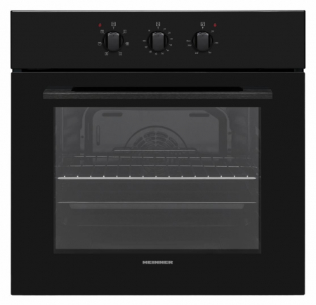 Pachet - Cuptor Incorporabil HEINNER HBO-V656GC-BK, 70 L, Geam dublu, 6 functii  +  Plită Incorporabilă HEINNER HBH-M452IWFGBK + Hota Decorativă HEINNER DCH-350RGBK, absorbție 276.6 m³/h, 60 cm [4]