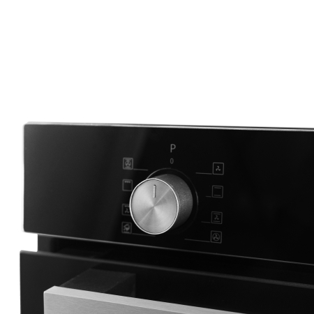 Pachet Cuptor incorporabil Samus SCE828GCF3D + Plită gaz Samus PSG-64SB, 80L, 8 funcții, Convecție 3D, Grill, 4 arzătoare, Aprindere electrică, Negru [7]