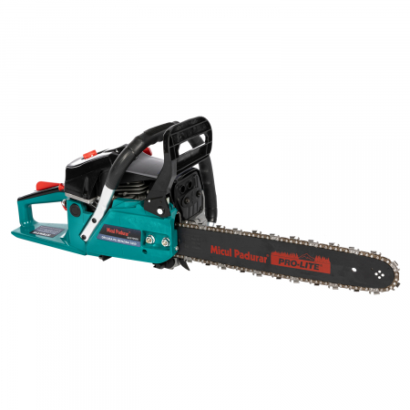 Pachet - Drujbă Micul Pădurar 52CC, 2.72 CP, Lame 16'' cu Sistem Automată de Ungere + Suport pentru taiat lemne [4]