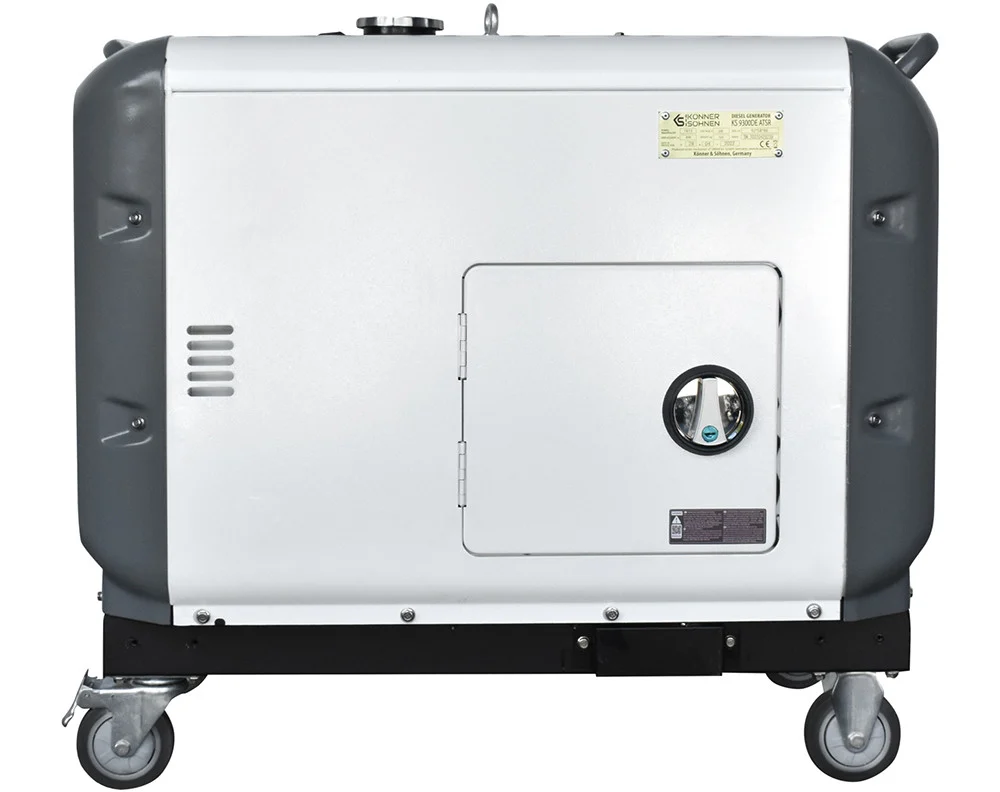Pachet - Generator de curent 7.5 Kw, Diesel, HEAVY DUTY - INSONORIZAT - KONNER & SOHNEN - KS-9300DE-1/3-ATSR-SUPER-SILENT, putere motor 18 cp / 498 cmc + Panou de automatizare pt. Generatoarele Konner [4]