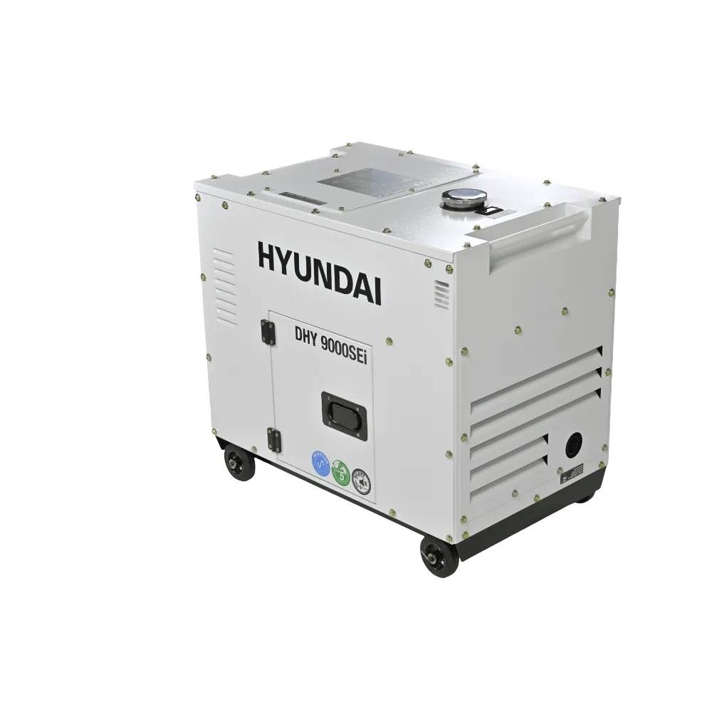 Pachet - Generator monofazat cu motor diesel Hyundai DHY-9000SEi, putere 6.5 KW, motor 12 CP + Automatizare AC-ATS-W-80A-1 [5]