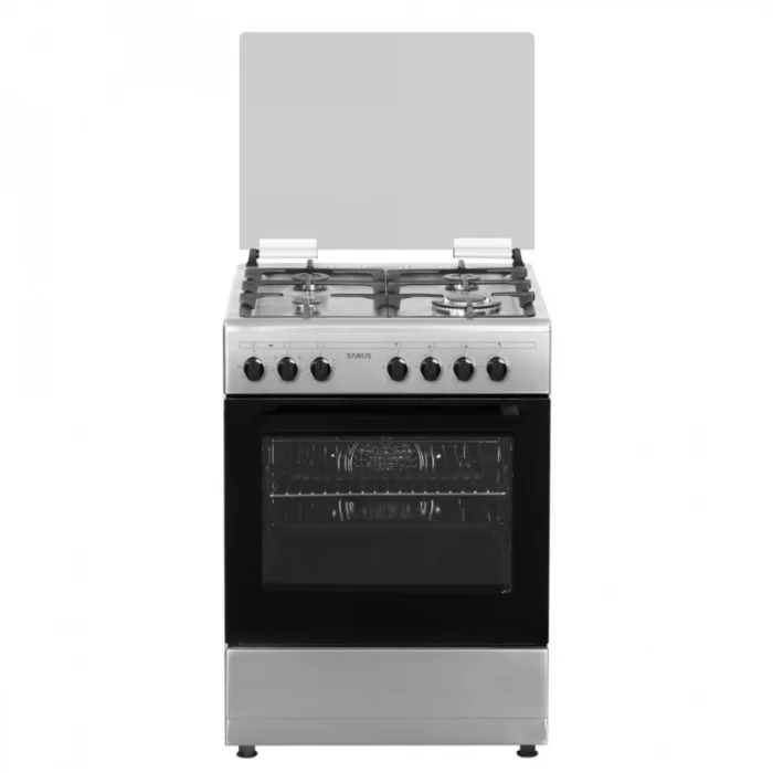 Pachet- Hota incorporabila Samus HS6030TX, 300 mc/h, 1 motor, 67 W, latime 60 cm, 2 trepte absorbtie+Aragaz Samus SM662AENS, 4 arzatoare pe gaz, cuptor electric, 7 functii, grill, ventilator, timer me [3]