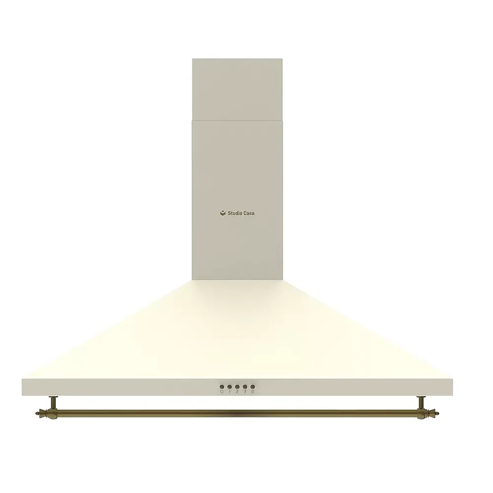 Pachet incorporabil Hota decorativa rustica, 60 cm Onda Beige Retro + Plita Incorporabila  PG660 Avena POSITANO + Cuptor Electric Incorporabil FE660 Avena POSITANO, 61L, Clasa A, Timer, Termostat [3]