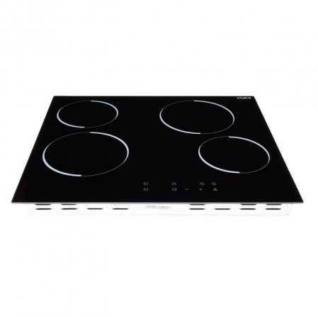 Pachet Incorporabile Plita incorporabila VIVAX BH-04MVC, Vitroceramica, Patru zone de gatit, Boost, Control touch+ Cuptor incorporabil VIVAX BO-624MH X, Electric, Clasa A, 62L, Trei programe, Grill, T [3]