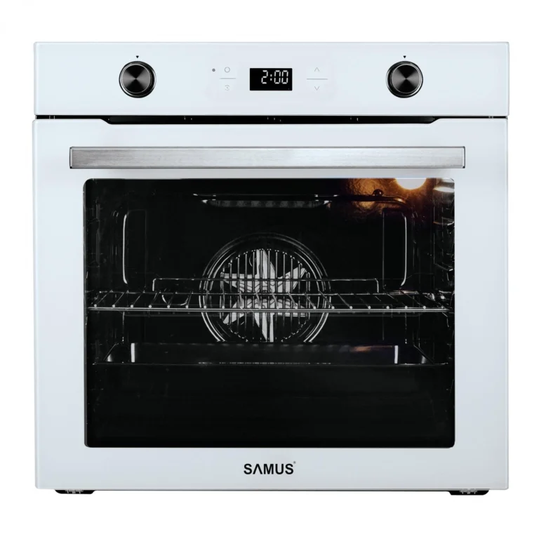 Pachet Incorporabile Samus- Cuptor incorporabil Samus SC626WGD9, clasa energetica A, 9 functii, grill, ventilator, convectie 3D, functie pizza+ Plita incorporabila Samus PSG-64SG3 WH, 4 arzatoare, arz [1]