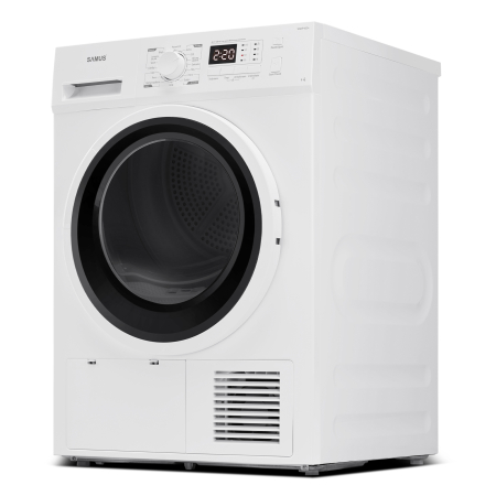 Pachet - Masina de spalat 8 kg, 15 programe, clasa A, Samus WSLI-8144 + Uscator de rufe 8 kg, Inverter, Pompa de caldura, Steam, Samus SGDP-824 [8]
