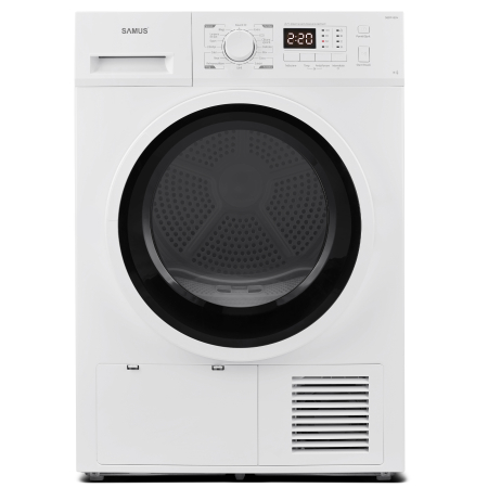 Pachet - Masina de spalat 8 kg, 15 programe, clasa A, Samus WSLI-8144 + Uscator de rufe 8 kg, Inverter, Pompa de caldura, Steam, Samus SGDP-824 [7]