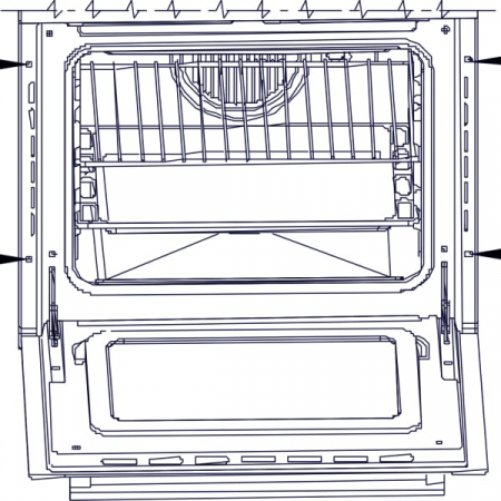 Pachet Plita incorporabila Samus PSG-64SX7+ Cuptor incorporabil Samus SC626GDX9+ Chiuveta de bucatarie din inox MIXXUS, Dimensiune 780 x 490 mm [8]