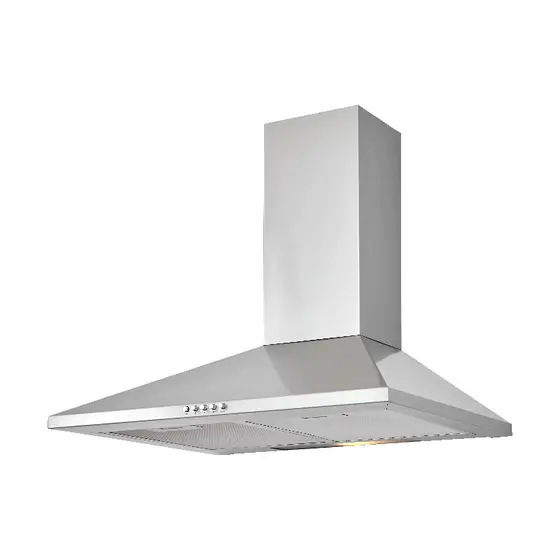 Pachet - Plită pe gaz HBH-M495IWFIX, Aprindere electrica, 60 cm, Inox + Hotă decorativă DCH-450X, absorbtie 429.4 mc/h, 60 cm, Inox [1]