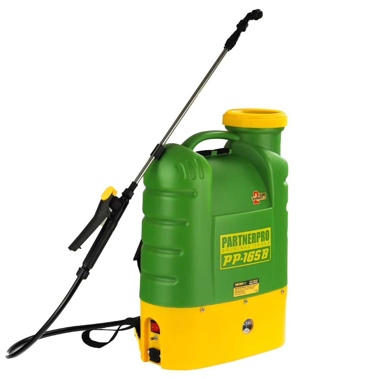 Pachet - Pompa de stropit cu acumulator 16l, 12V8Ah, 620 m2, PartnerPro PP-16SB + Atomizor electric portabil PARTNERPRO FS02 100W [5]