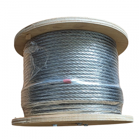 Pachet - Pompa submersibila DRK, Model 4STM4-8, putere 1.8 kW, 8 turbine, debit 5m3/h + Rola cablu din otel zincat, 25m + 3 Bride [4]