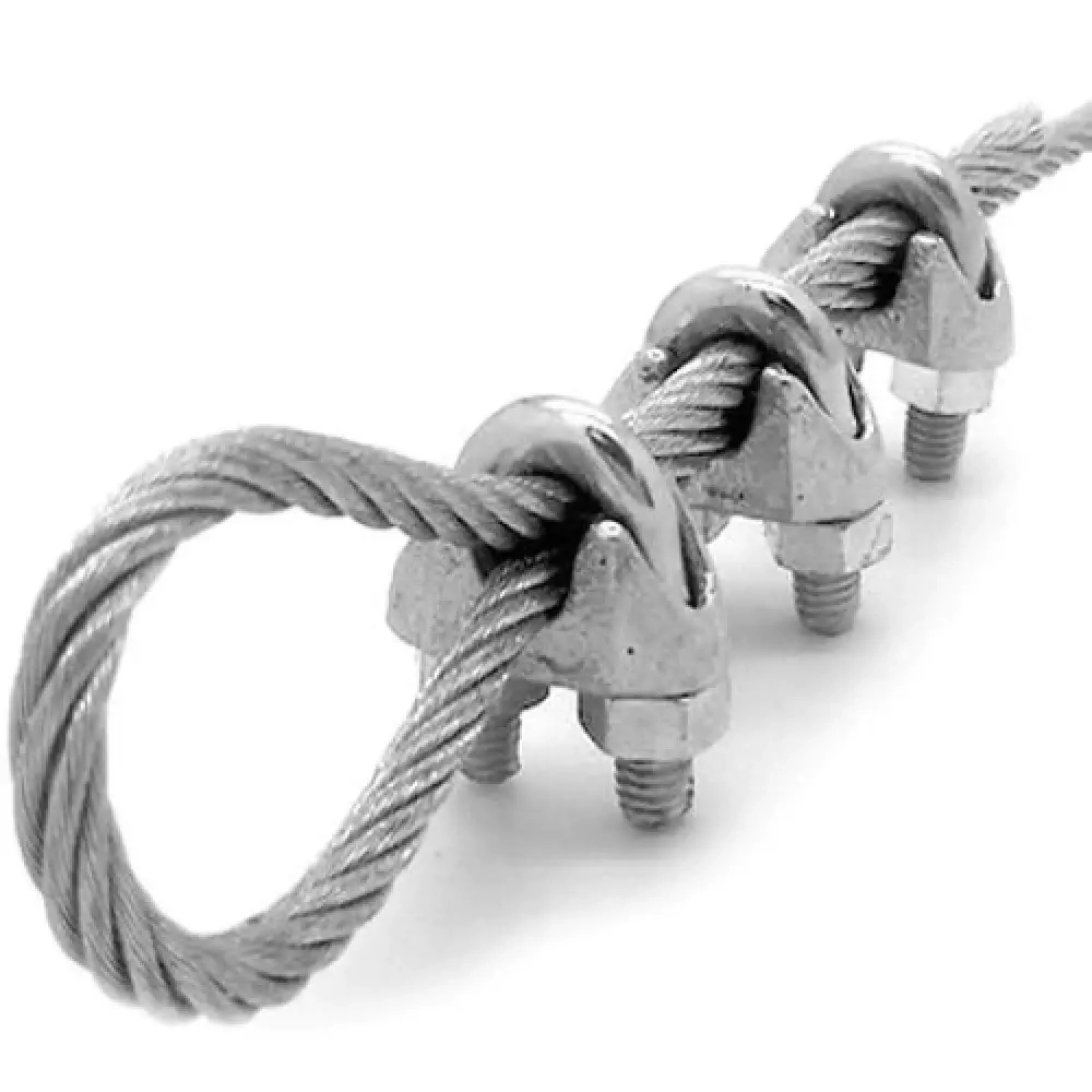 Pachet - Pompa submersibila DRK, Model 4STM4-8, putere 1.8 kW, 8 turbine, debit 5m3/h + Rola cablu din otel zincat, 25m + 3 Bride [2]