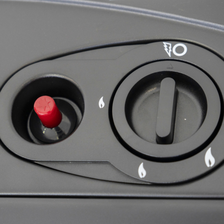 Soba pe gaz Samus RS421, GPL, 3 trepte de putere,Senzor de prezenta a flacarii, Tip aprindere: piezo-electrica, Negru [4]