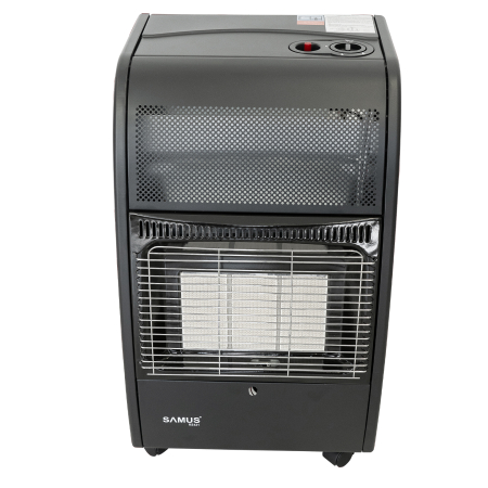 Pachet - Soba pe gaz Samus RS421, GPL, 3 trepte de putere, Senzor de prezenta a flacarii, Aprindere piezo-electrica, Negru + Butelie GPL General Max 26L [4]