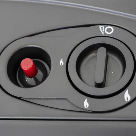 Pachet - Soba pe gaz Samus RS421, GPL, 3 trepte de putere, Senzor de prezenta a flacarii, Aprindere piezo-electrica, Negru + Butelie GPL General Max 26L [7]