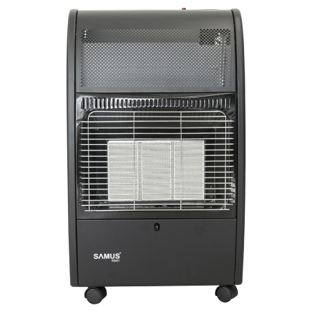 Pachet - Soba pe gaz Samus RS421, GPL, 3 trepte de putere, Senzor de prezenta a flacarii, Aprindere piezo-electrica, Negru + Butelie GPL General Max 26L [2]