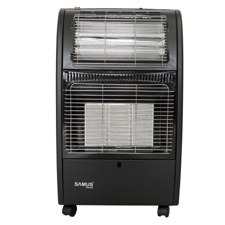 Pachet - Soba pe Gaz și Quartz Samus RS422Q, 4.2 kW, 3 Trepte Putere, GPL + Butelie GPL General Max 26L [1]