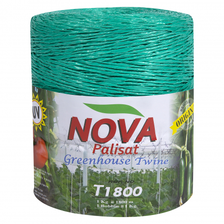 Pachet - Solar pentru legume 6x3x2m, 18 mp, folie UV4 verde din polietilena armata + 2 Bobine palisat pentru legume in sere [4]