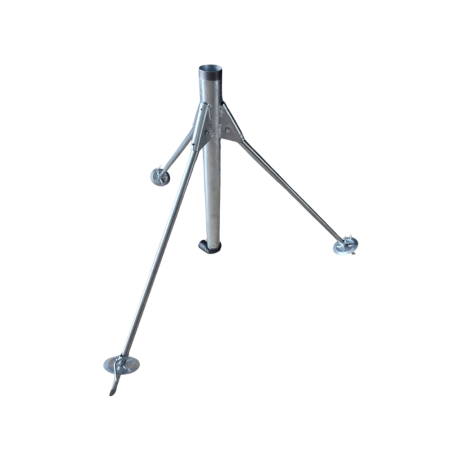 Pachet - ​​​​​​​Trepied telescopic aspersor 2 toli + Aspersor profesional pentru irigații 2 Toli, Sectorial/360°, Presiune 2-5 bar, Debit 9.1-23.4 m³/h, Rază 40-66 m, Duză 12-14-16 mm [3]