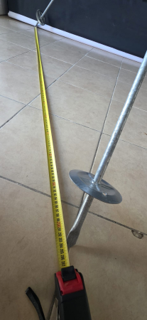 Pachet - ​​​​​​​Trepied telescopic aspersor 2 toli + Aspersor profesional pentru irigații 2 Toli, Sectorial/360°, Presiune 2-5 bar, Debit 9.1-23.4 m³/h, Rază 40-66 m, Duză 12-14-16 mm [4]