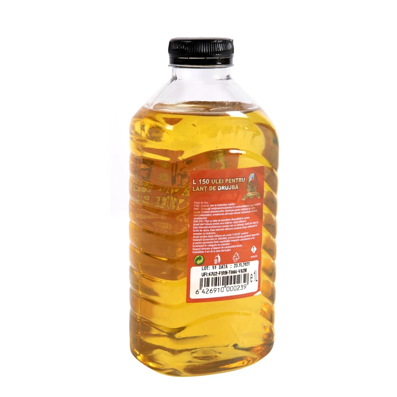 Pachet - Ulei de ungerea lantului + Ulei de amestec in 2 T, Rosu, 0.5L [2]