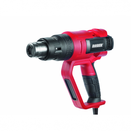 Suflante cu aer cald - Pistol aer cald 2000W 2 trepte LCD accesorii  RDI-HG24