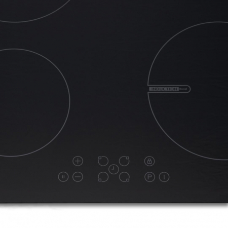 Plita cu inductie incorporabila Heinner HBHI-V591BTC, 4 zone de gatit, Touch control, Boost 1 zone, 60 cm, Negru [3]