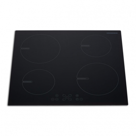Plita cu inductie incorporabila Heinner HBHI-V591BTC, 4 zone de gatit, Touch control, Boost 1 zone, 60 cm, Negru [1]
