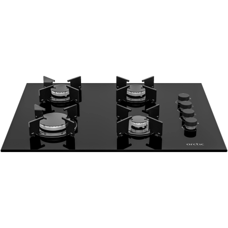 Plita incorporabila Arctic ARNGN64127SB, Gaz, 4 arzatoare, Aprindere electrica, Safety Plus, 65 cm, Sticla Neagra [1]
