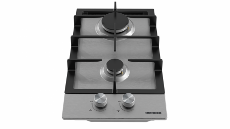 Aragazuri si plite - Plita Incorporabilă HEINNER HBH-M302FIX, 2 Zone de Gătit, Inox, Gaz, Protecție împotriva Scurgerilor de Gaze