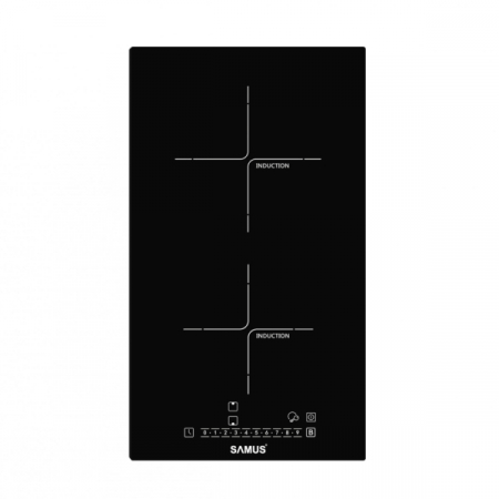 Aragazuri si plite - Plita incorporabila inductie Samus PSI-32BG5, timer, oprire automata, functie blocare, indicator caldura reziduala, functie Boost, Neagra
